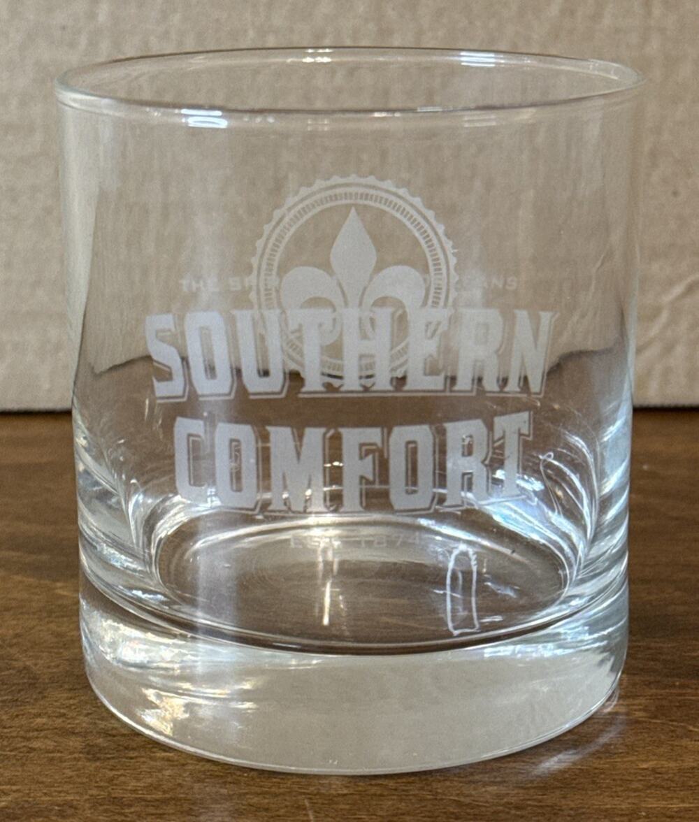 Southern Comfort Whiskey Glass Spirit Of New Orleans Logo Est 1874 Barware
